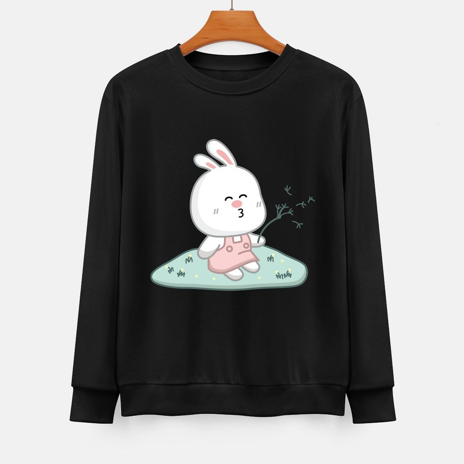 Front Patterned Long Sleeve TopTimelessComfort Clean Edges